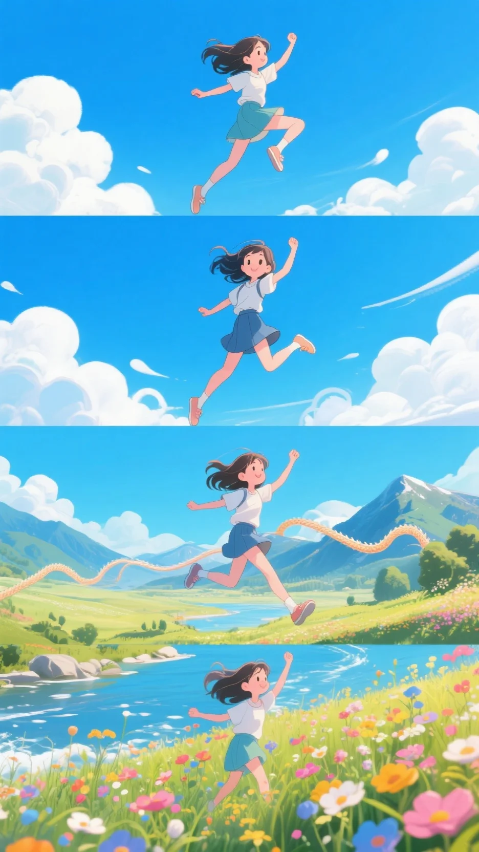 渔在水中游