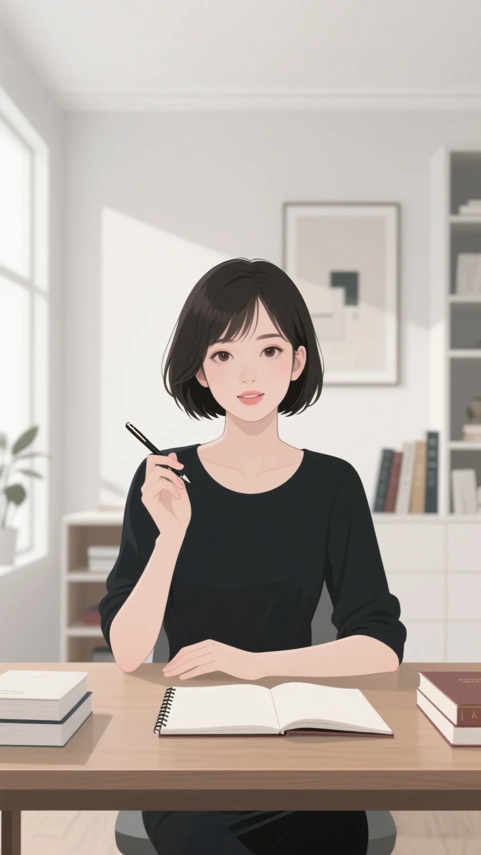 新生报到第一天，全校人都拒做我室友