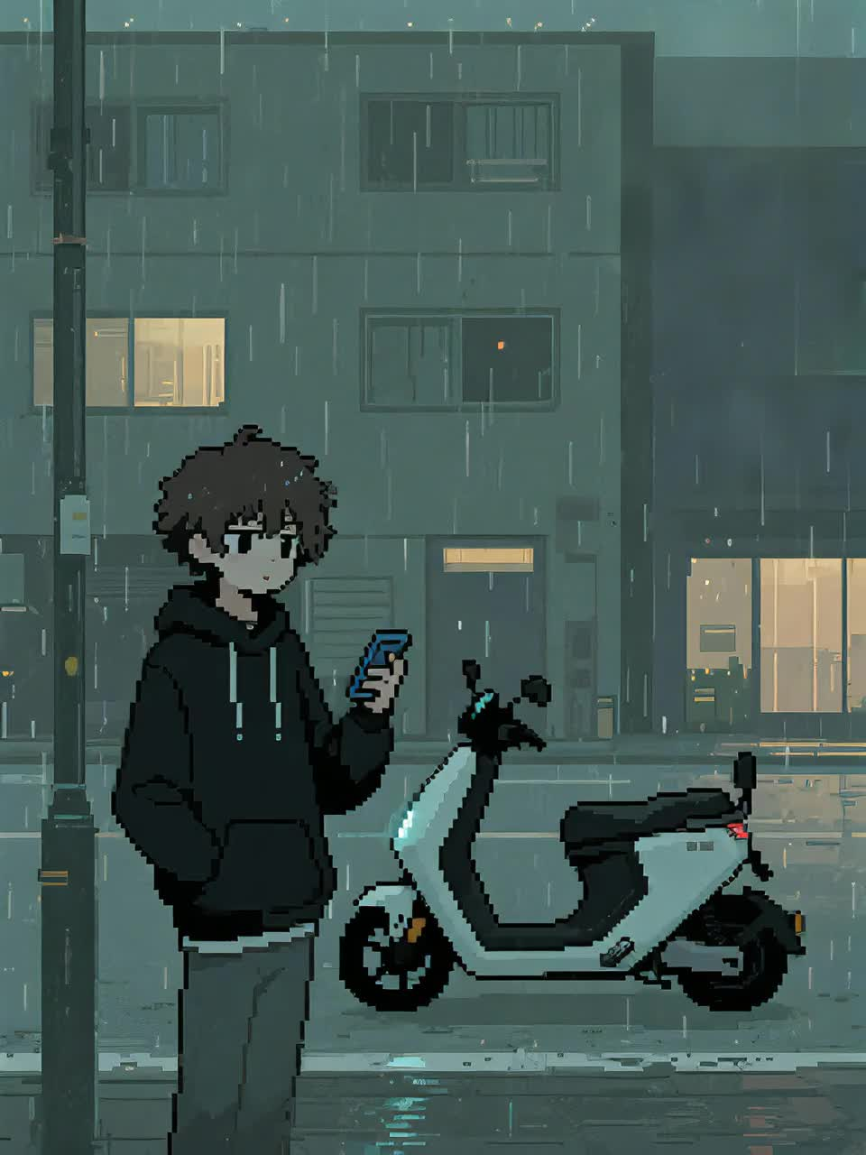 男朋友出差，外卖点的小雨伞却送到了我这里