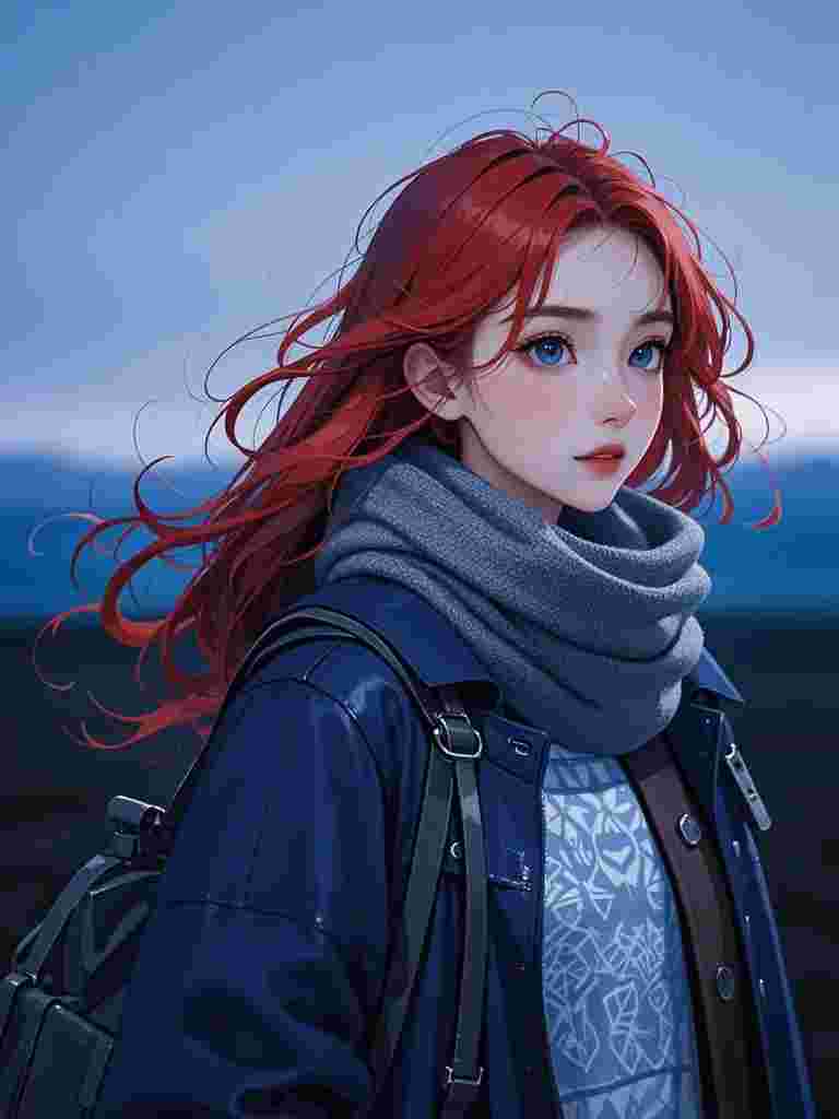 长安雪落待君归