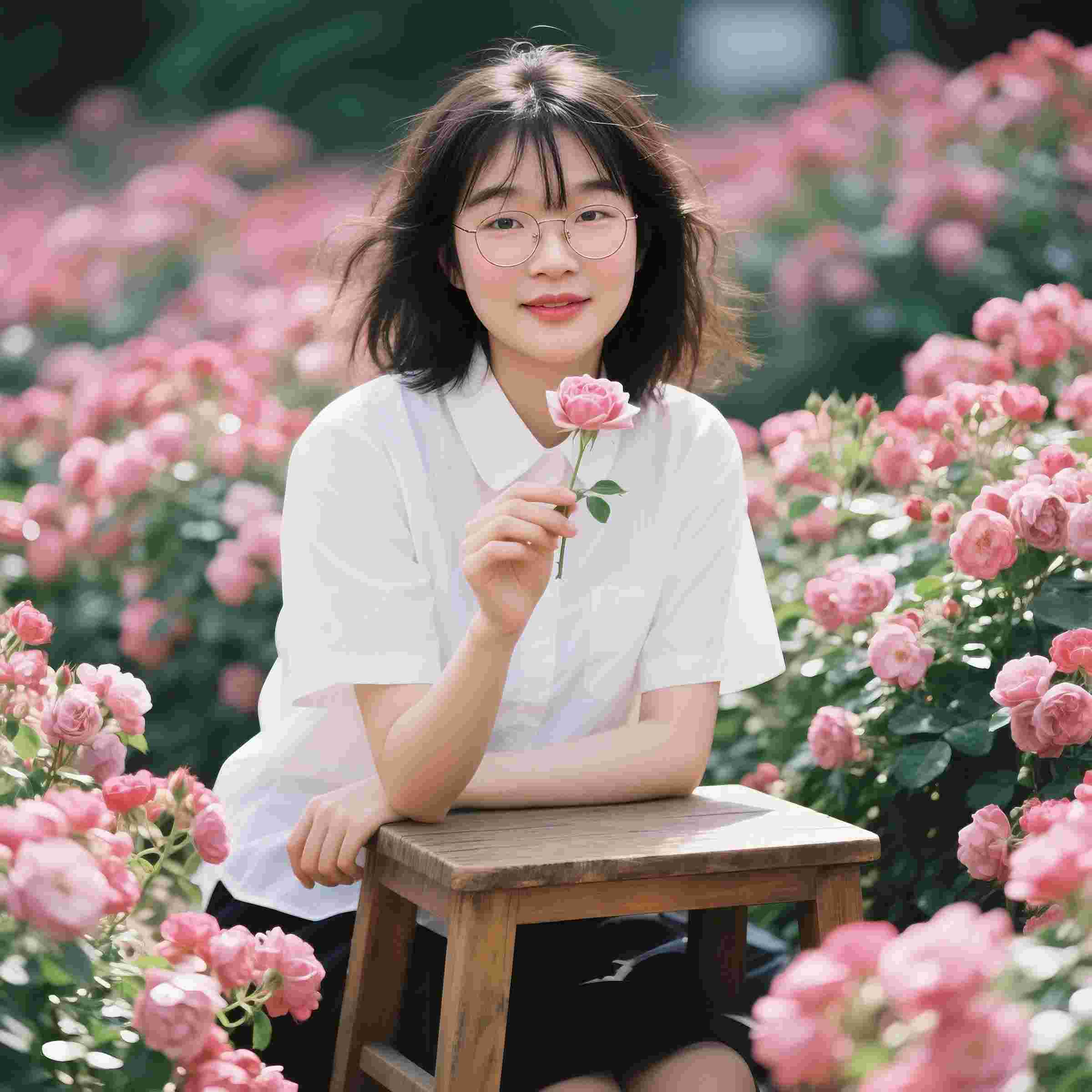你曾如桃花绽放